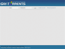 Tablet Screenshot of gay-torrents.org